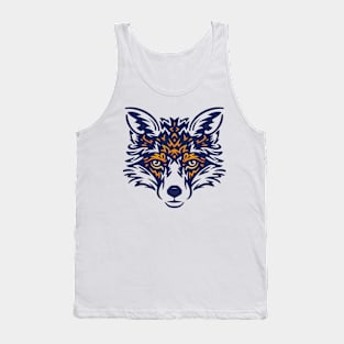 Serious Fox Tribal Art Tank Top